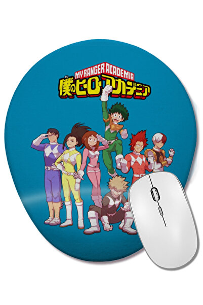 BASKI DÜNYASI My Hero Academia My Ranger Academia Mouse Pad oval cu suport pe...