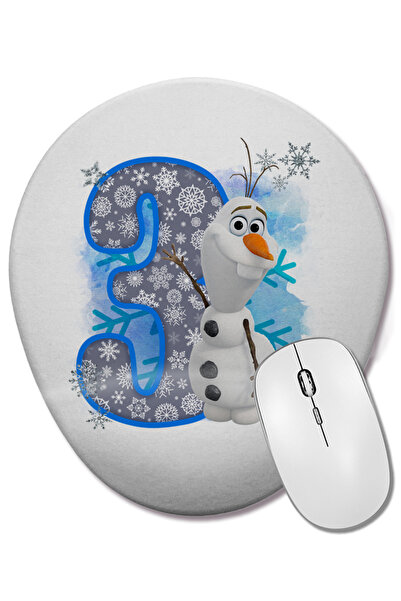 BASKI DÜNYASI Δώρο για παιδιά 3 ετών Οβάλ ποντίκι με υποστήριξη καρπού