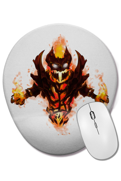 BASKI DÜNYASI Mouse Pad oval Dota 2 Shadow Demon cu suport pentru încheietura mâinii