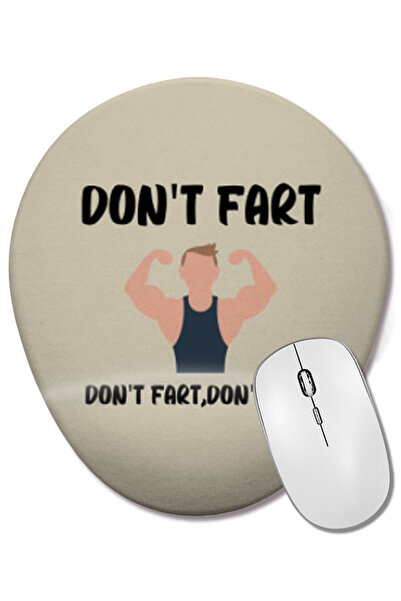 BASKI DÜNYASI Covoraș de mouse oval cu suport pentru încheietura mâinii, cu c...