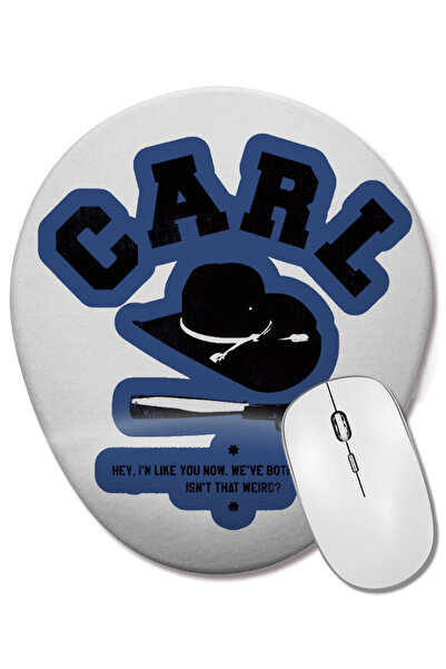 BASKI DÜNYASI Οβάλ ποντίκι με υποστήριξη καρπού Twd Carl