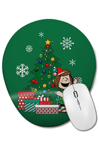 BASKI DÜNYASI Mouse Pad oval cu suport pentru încheietura mâinii Mr. Mackey A...