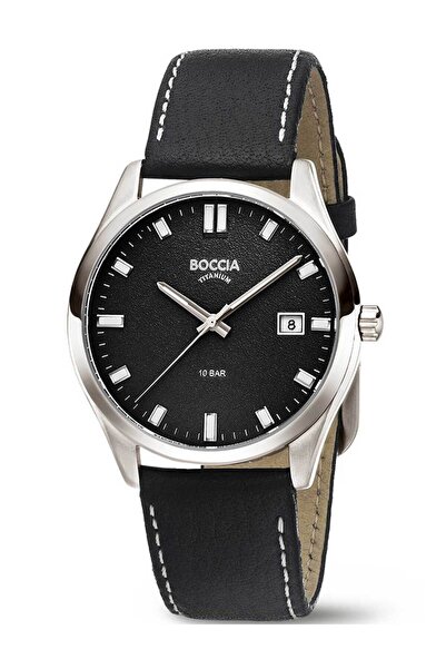 Boccia Mens Watch 3669-02, Quartz, 39mm, 10ATM