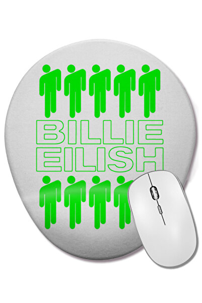 BASKI DÜNYASI Οβάλ ποντίκι με υποστήριξη καρπού Billie Eilish