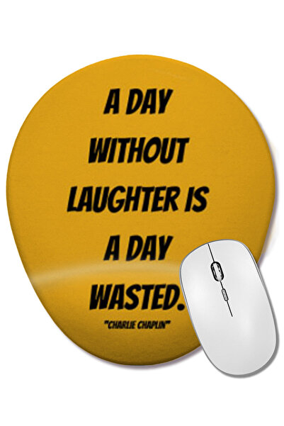 BASKI DÜNYASI Charlie Chaplin Quotes Art Gift Vintage Retro Style Mouse Pad o...