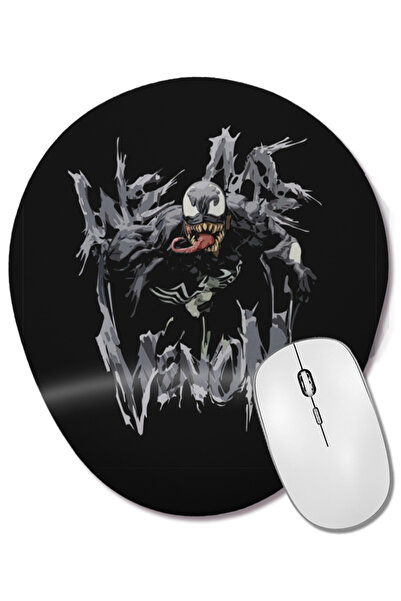 BASKI DÜNYASI Mouse Pad oval Venom cu suport pentru încheietura mâinii
