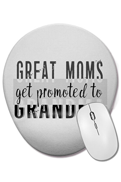 BASKI DÜNYASI Mamele grozave sunt promovate la bunica. Mouse pad oval cu suport pentru încheietura mâinii