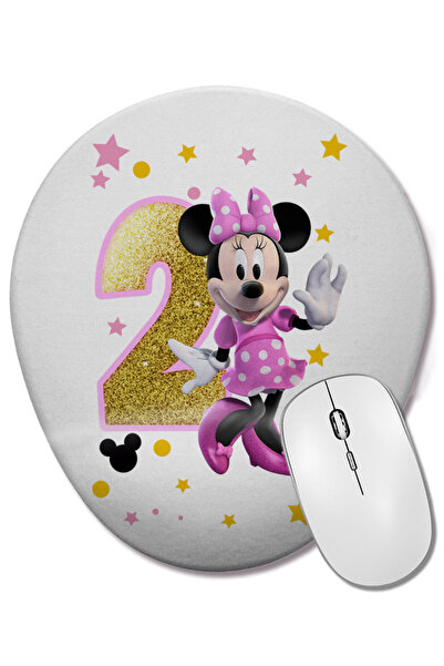 BASKI DÜNYASI Μίνι ποντίκι Μίνι Μάους, δώρο για παιδιά 2 ετών, οβάλ μαξιλαράκ...