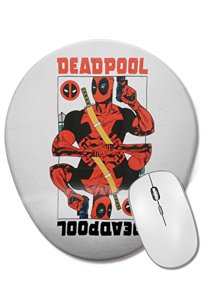 BASKI DÜNYASI Οβάλ ποντίκι με υποστήριξη καρπού Deadpool