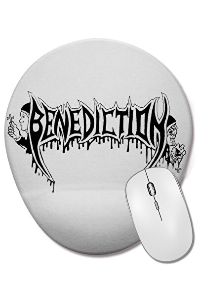 BASKI DÜNYASI Mouse Pad oval Benediction Bolt Thrower Deicide Six Feet Under ...