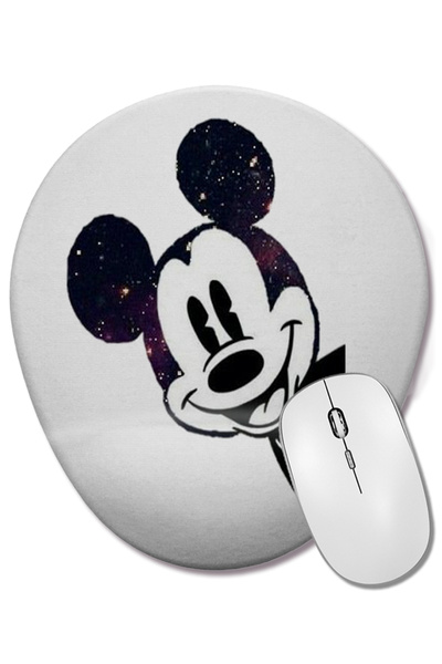 BASKI DÜNYASI Mouse Pad oval cu suport pentru încheietura mâinii Michael Jackson Thriller