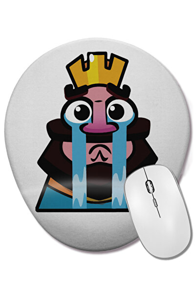 BASKI DÜNYASI Mouse Pad oval Rei Chorao cu suport pentru încheietura mâinii