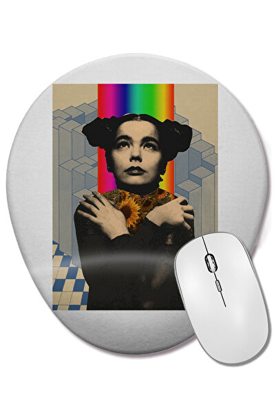 BASKI DÜNYASI Mouse Pad oval cu suport pentru încheietura mâinii Being Human