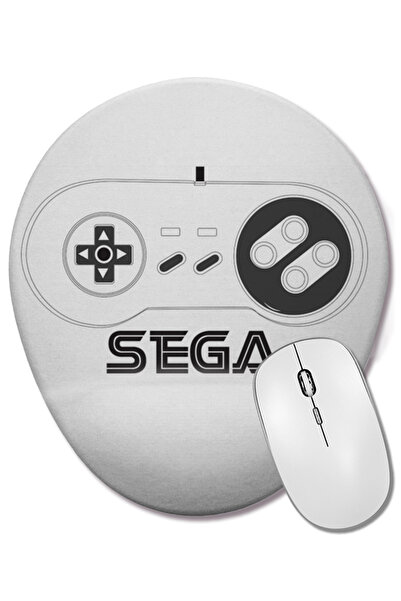 BASKI DÜNYASI Mouse Pad oval Controlkid cu suport pentru încheietura mâinii