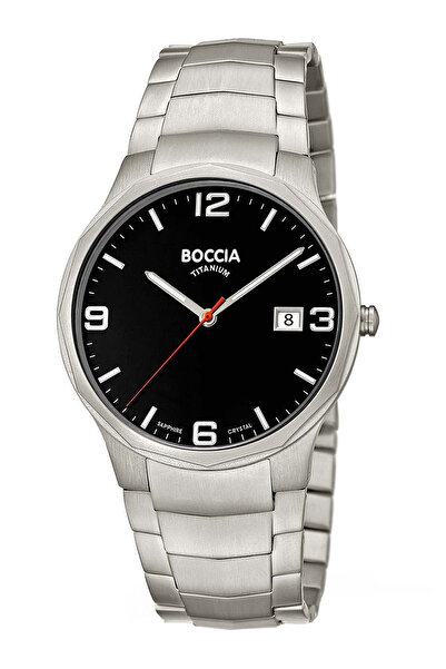Boccia Ceas bărbătesc 3656-02, cuarț, 39mm, 5ATM