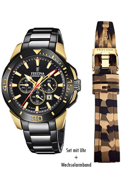 FESTİNA Ceas bărbătesc F20644/1, cuarț, 47mm, 10ATM