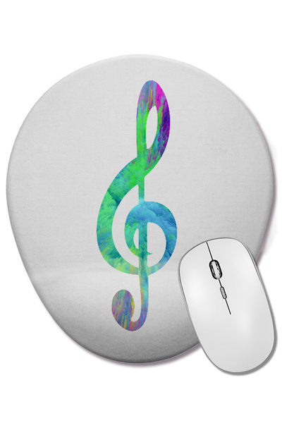 BASKI DÜNYASI Οβάλ ποντίκι ποντικοπολιτείας με μουσική οργάνωση με στήριγμα κ...