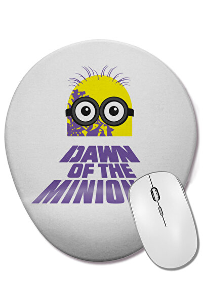 BASKI DÜNYASI Mouse Pad oval Dawn Of The Minions cu suport pentru încheietura...
