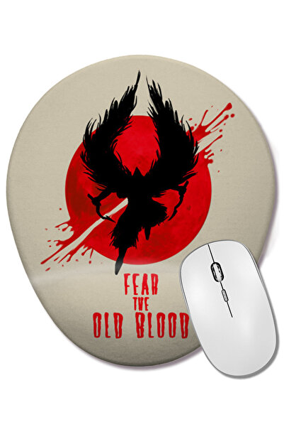 BASKI DÜNYASI Fire Blood Fear The Old Blood Mouse Pad oval cu suport pentru î...