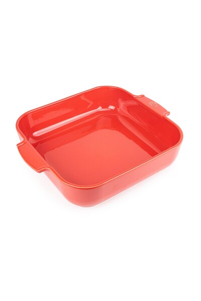 Peugeot Appolıa Kare Fırın Kabı Kırmızı 36 Cm