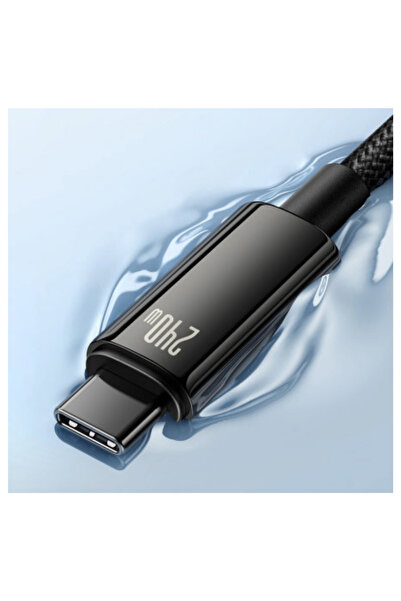 Baseus Tungsten Gold 240W Type-C toType-C 1m Hızlı Şarj & Veri Kablosu