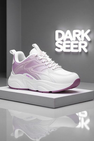 DARK SEER Pantofort unisex DS STORM alb liliac