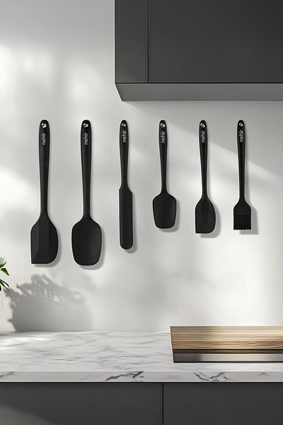 Nehir Lenora 6 Piece Silicone Serving Set