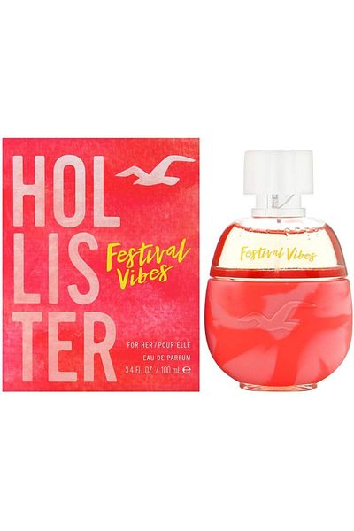 Hollister Co. Festival Vibes Eau De Parfum Spray for Women, 100 ml