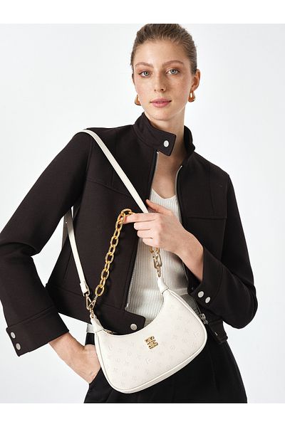 Pierre Cardin حقيبة كتف نسائية من إكرو 05PO25Y2002
