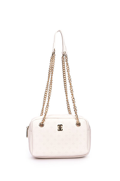 Pierre Cardin Ecru Women's Shoulder Bag 05Po25Y1994