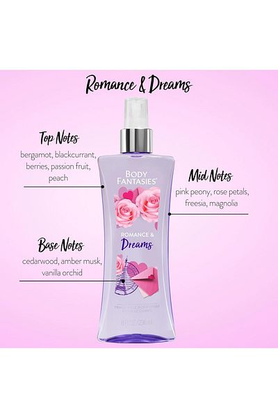 Body Fantasies Signature Fragrance Body Spray - Romance & Dreams 236ml