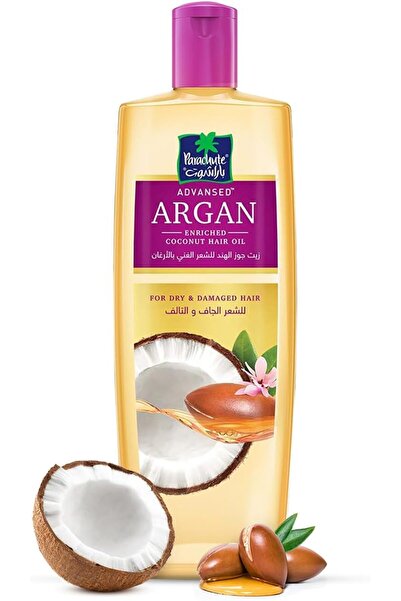 Parachute Advansed زيت الشعر بالأرغان مع جوز الهند يجدد ويقوي الشعر الجاف وال...