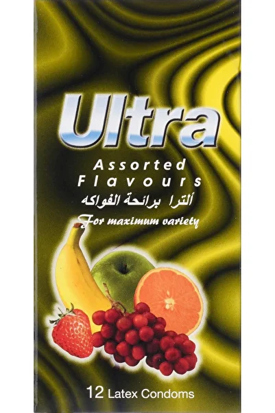 ULTRA واقيات ذكرية نكهة 12 قطعة