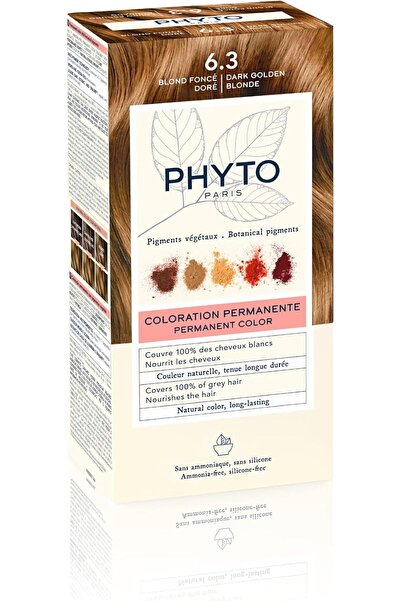 Phyto New Series Color 6 - Dark Auburn Herbal Hair Dye