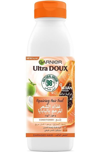 Garnier بلسم البابايا المغذي لإصلاح الشعر الترا دوكس للشعر التالف