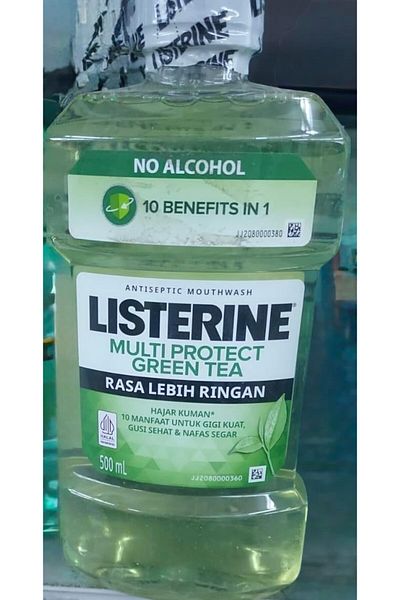 Listerine GREEN TEA MOUTH WASH 500ML