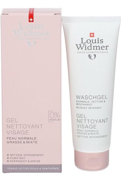 Louis Widmer جل غسول الوجه بدون رائحة 125 مل