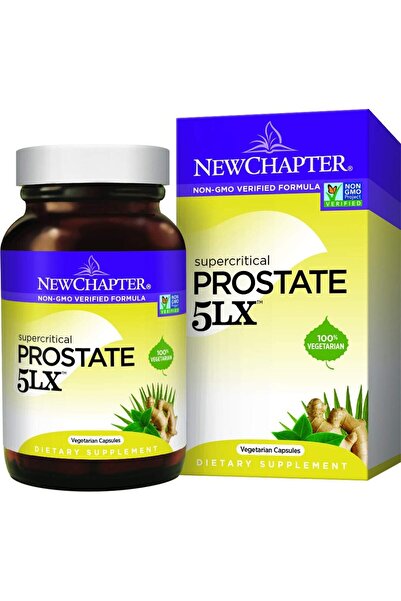 New Chapter كبسولات سوبر كريتيكال بروستات 5LX، 120 كبسولة نباتية