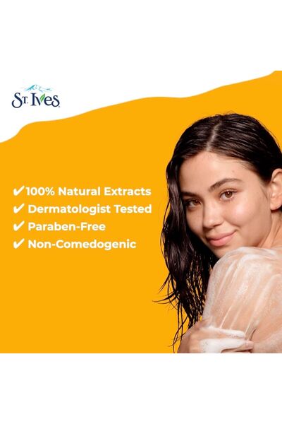 St. Ives Pink Lemon & Mandarin Orange Exfoliating Body Wash 16 Fl Ounces