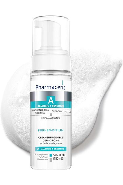 Pharmaceris رغوة مهدئة بوري-سينسيليوم من فارماسيريس للحساسية والحساسية