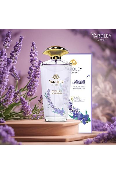 YARDLEY English Lavender by Yardley of London for Men Eau De Toilette Spray, 4.2 Ounce