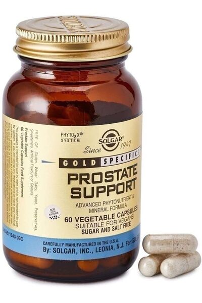 Solgar Gold Specifics Prostate Support, 60 Vegetable Capsules