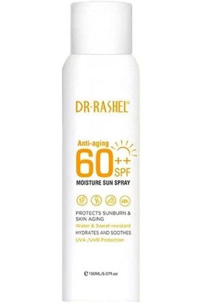 DR.RASHEL Dr. Rashel Anti-aging & moisture sun spray SPF 60 ++, white