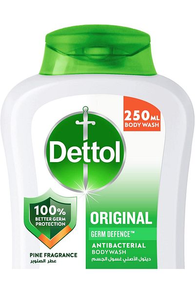 Dettol Original Shower Gel & Body Wash, Pine Fragrance for Effective Germ Protection & Personal Hygi