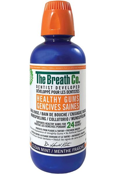 Batiste The Breath Co Alcohol Free Mouthwash Oral Rinse for 12 Hrs for Fresh breath, Clean Mint, 473