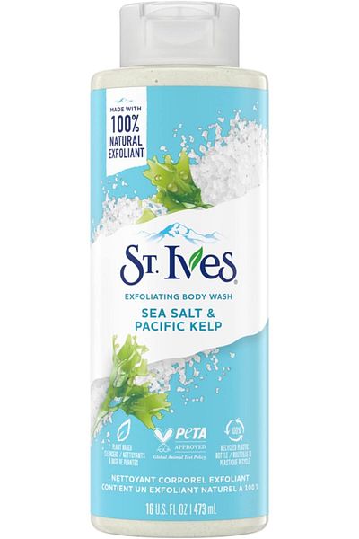 St. Ives Refreshing Sea Salt & Pacific Herb Body Wash - 473 ml