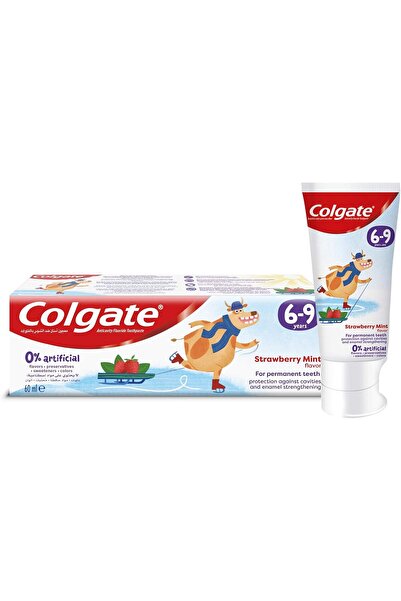 Colgate معجون أسنان كولجيت للأطفال، خالي من الفلورايد، 6-9 سنوات، 60 مل.