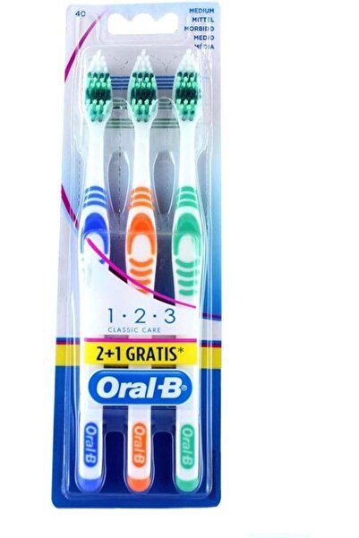 Procter & Gamble ORAL-B T/B CLASSIC CLEAN FRESH STRONG 40MEDIUM 2+1
