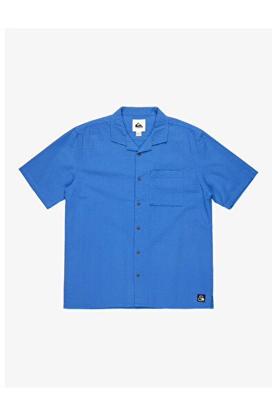 Quiksilver Cămașă cu mânecă scurtă pentru bărbați - Colecția Lifestyle, Fabric: