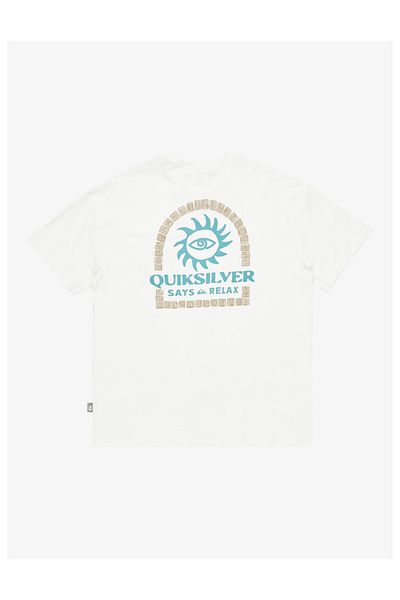 Quiksilver Ανδρικό T-Shirt SNOW WHITE